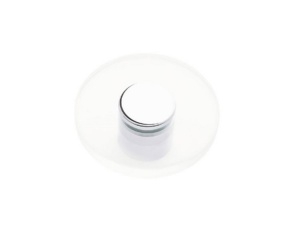 Ручка меблева DC KU 05/16S G2 хром/Glass (SL)