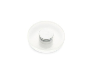 Ручка меблева DC KU 05/16S G6 хром матовий (алюміній)/Glass (SL)