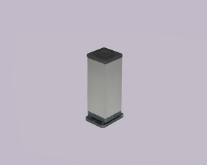 Ніжка 40*40 хром H-100 Ніжка 40*40 хром H-100