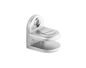 Полкотримач для скляних полиць DC DM 40 G6 хром матовий (алюміній) (SL)
