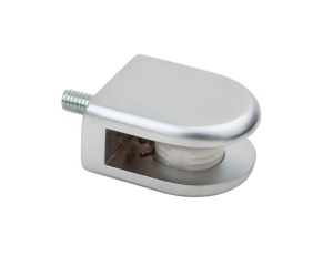 Полкотримач для скляних полиць DC DM 50 G6 хром матовий (алюміній) (SL)