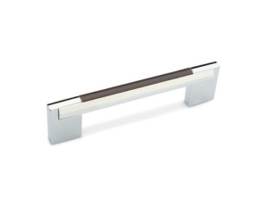 Ручка меблева DC D-450/96 G2 хром/Wood WD венге темний (OL) Ручка меблева DC D-450/96 G2 хром/Wood WD венге темний (OL)