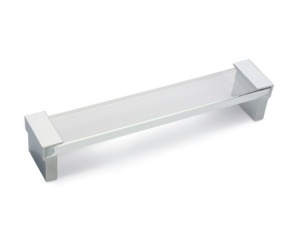 Ручка меблева DC D-751/160 G2 хром/Glass NW (SL)