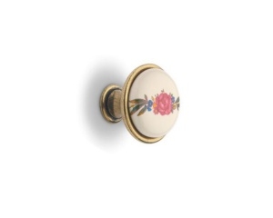 Ручка меблева DC DG 196G4 бронза стара/MLK6 червона троянда (DG 19 G4/06M) (SL) Ручка меблева DC DG 196G4 бронза стара/MLK6 червона троянда (DG 19 G4/06M) (SL)